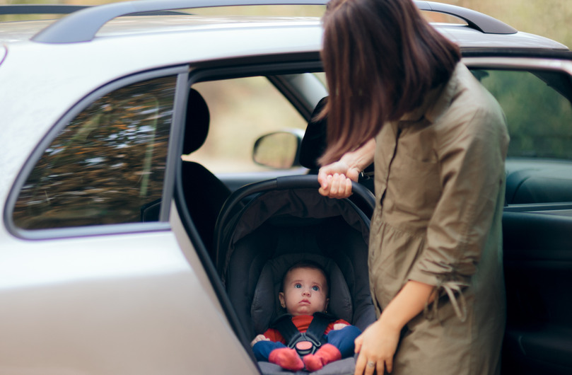 Safe car seat for babies